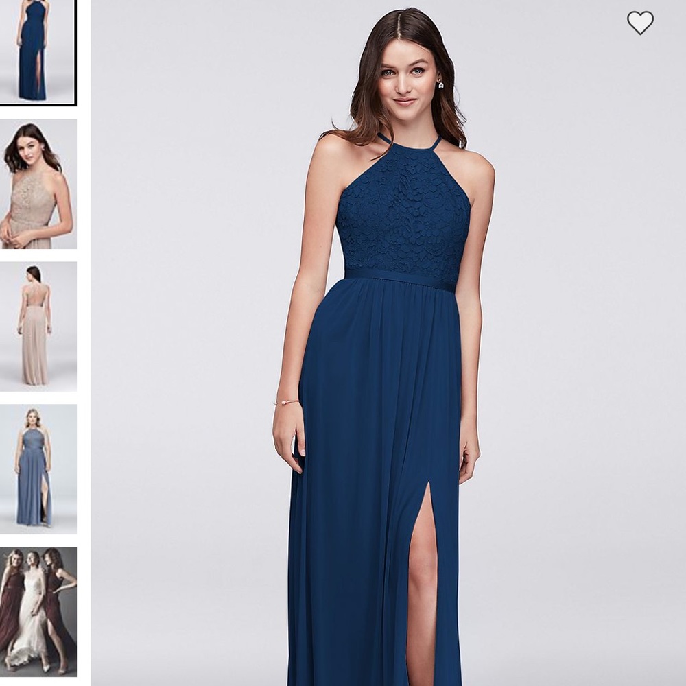 David’s Bridal bridesmaid dress